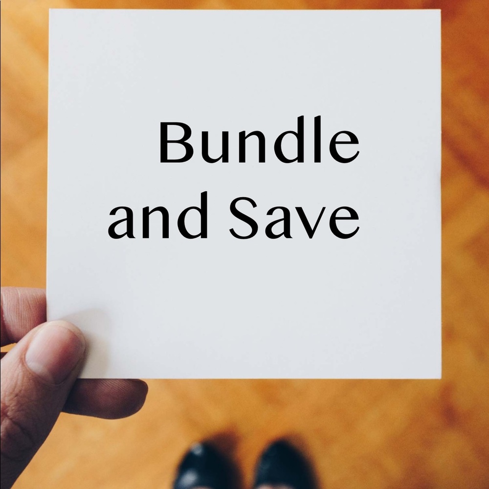 Bundle 2 or More Items and Save